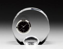 カガミクリスタル オプティカル時計 Q425 H12.3cm